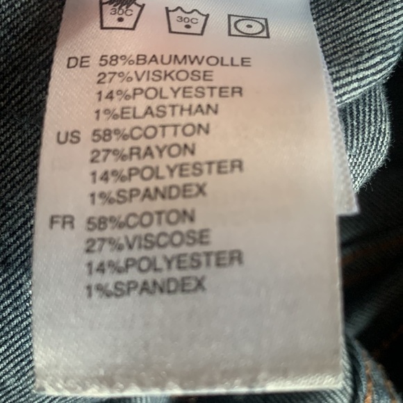 Articles of Society Mya Best Blue Skinny Jeans Mid rise Women size 28 - Picture 9 of 13